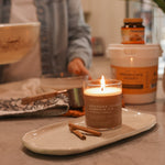 Grandma Jeune's Pie | spiced pumpkin, pastry, vanilla | Seasonal Candle