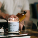 Sunday Morning | bourbon, roasted coffee beans, cream