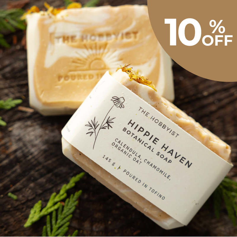 Hippie Haven | clary sage lavender chamomile calendula oat | Botanical Soap