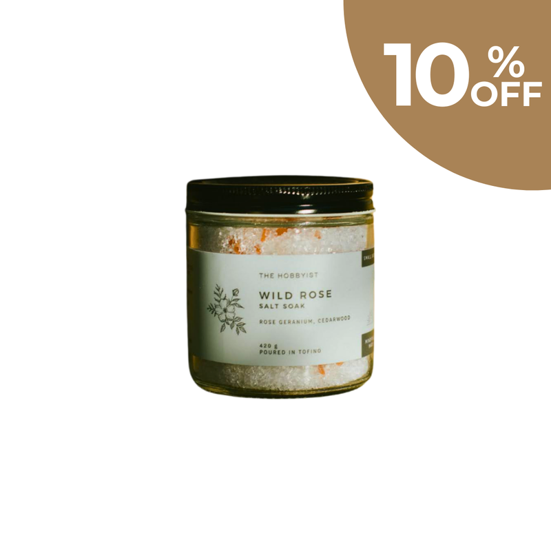 Wild Rose | cedarwood rose geranium | Salt Soak