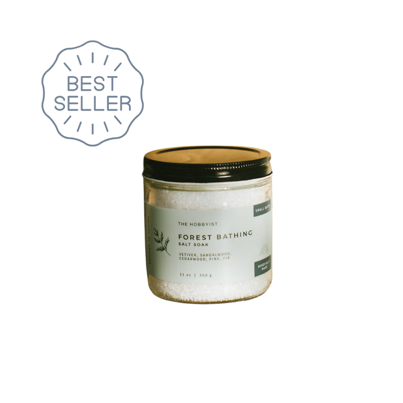 Forest Bathing | vetiver sandalwood cedarwood fir pine | Salt Soak