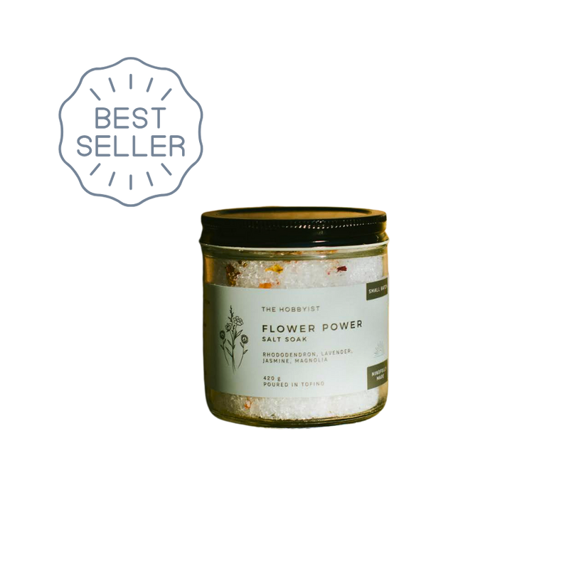 Flower Power | rhododendron magnolia jasmine ylang-ylang rose geranium | Salt Soak