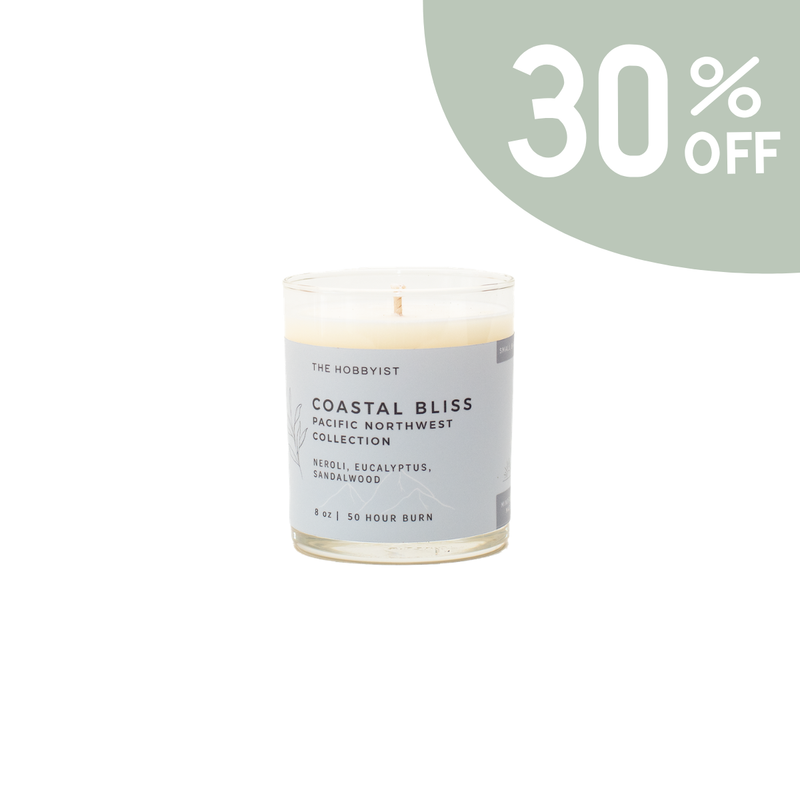 Coastal Bliss | neroli sandalwood eucalyptus | PNW Candle
