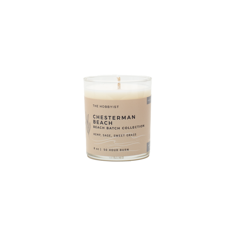 Product photo of the Chesterman Beach Candle from our Beach Batch Collection