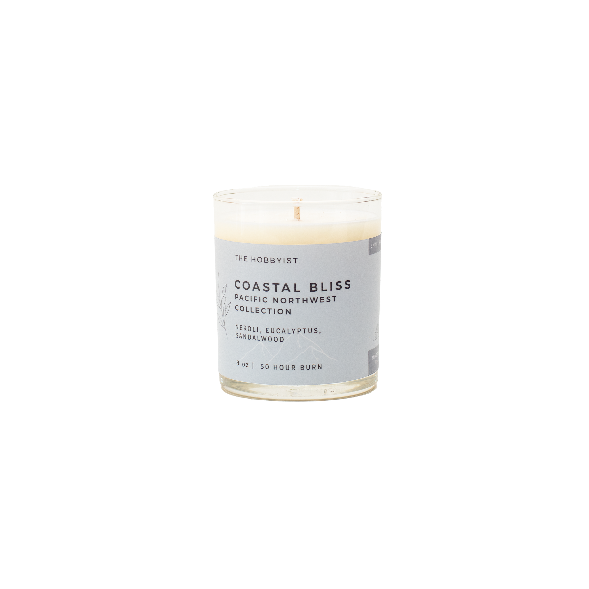 Product photo of the Coastal Bliss Candle from our Pacific North-West Collection