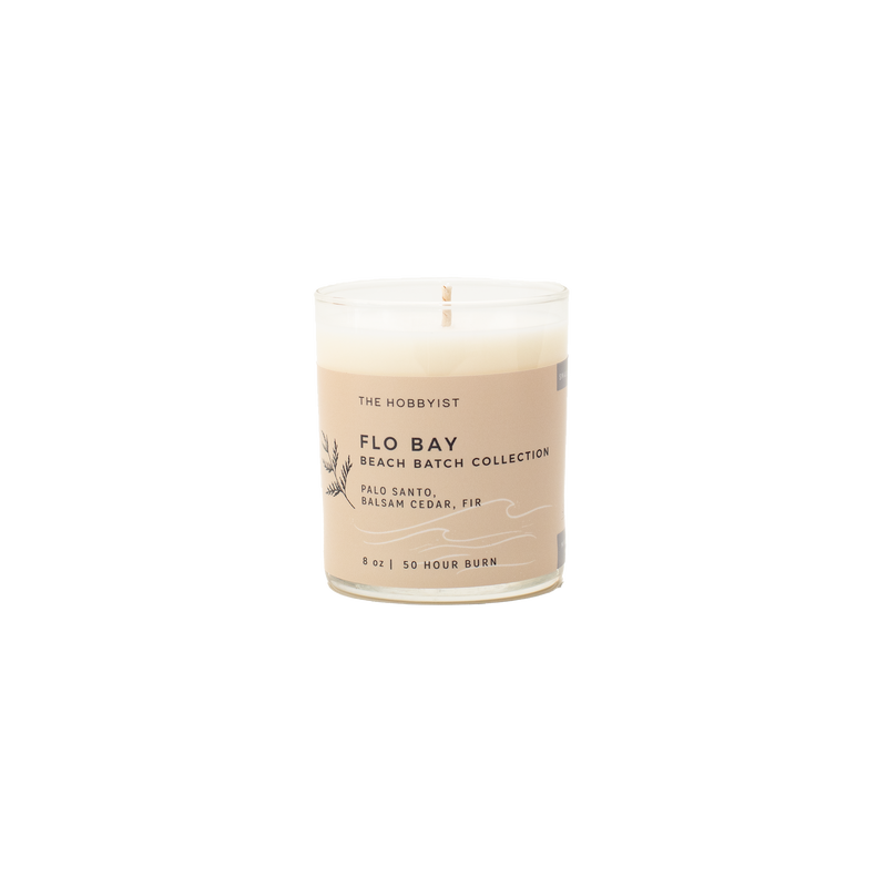 Product photo of the Flo Bay Candle from our Beach Batch Collection