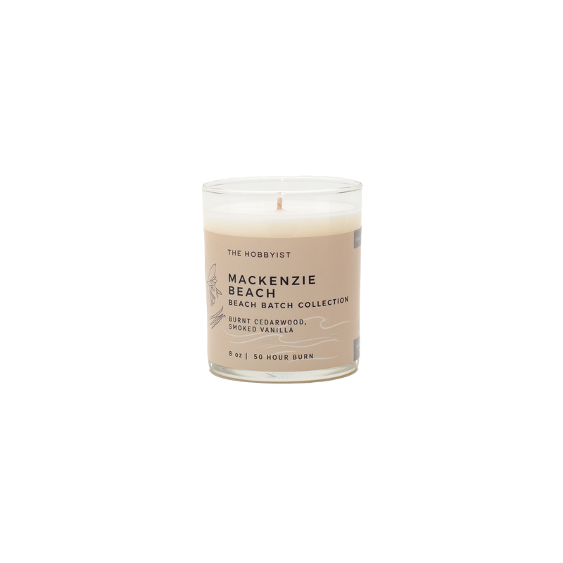 Product photo of the Mackenzie Beach Candle from our Beach Batch Collection