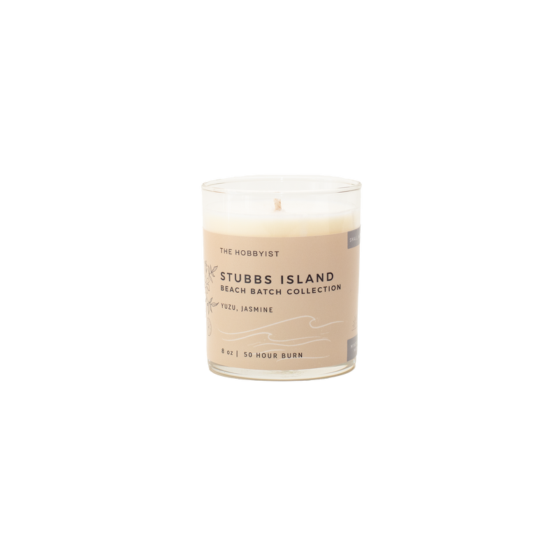 Product photo of the Stubbs Island Candle from our Beach Batch Collection