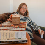 Grandma Jeune's Pie | spiced pumpkin, pastry, vanilla | Seasonal Candle