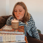 Grandma Jeune's Pie | spiced pumpkin, pastry, vanilla | Seasonal Candle