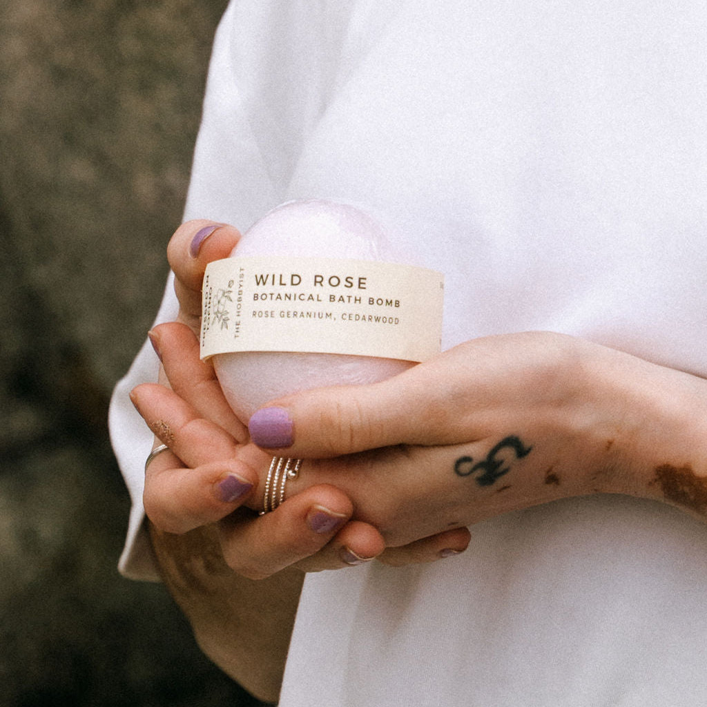 Wild Rose | Botanical Bath Bomb