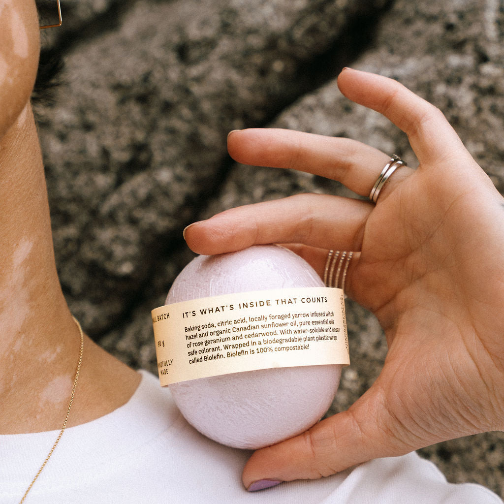 Wild Rose | Botanical Bath Bomb