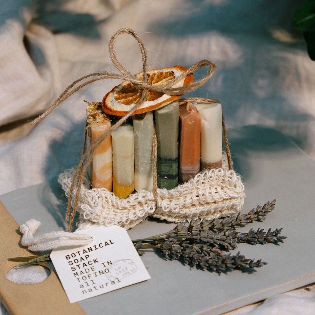 Botanical Soap Stack