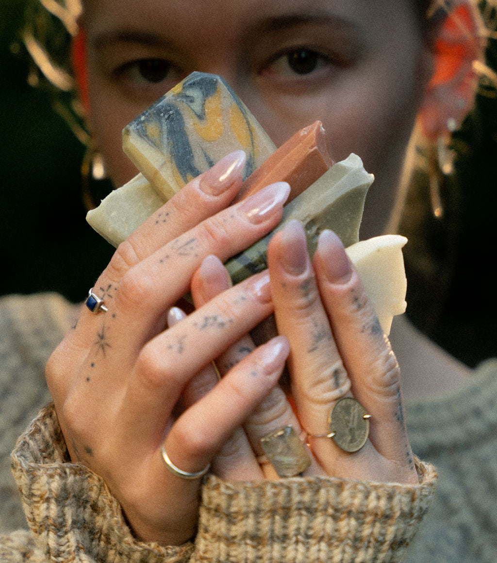 Botanical Soap Stack