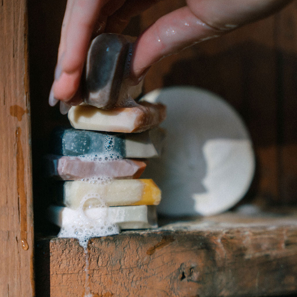 Botanical Soap Stack