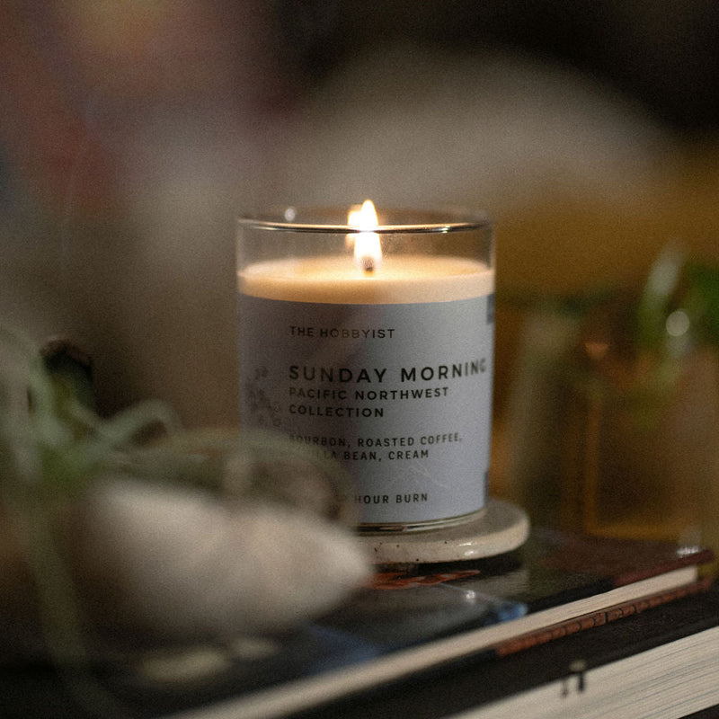 Sunday Morning | bourbon, roasted coffee beans, cream