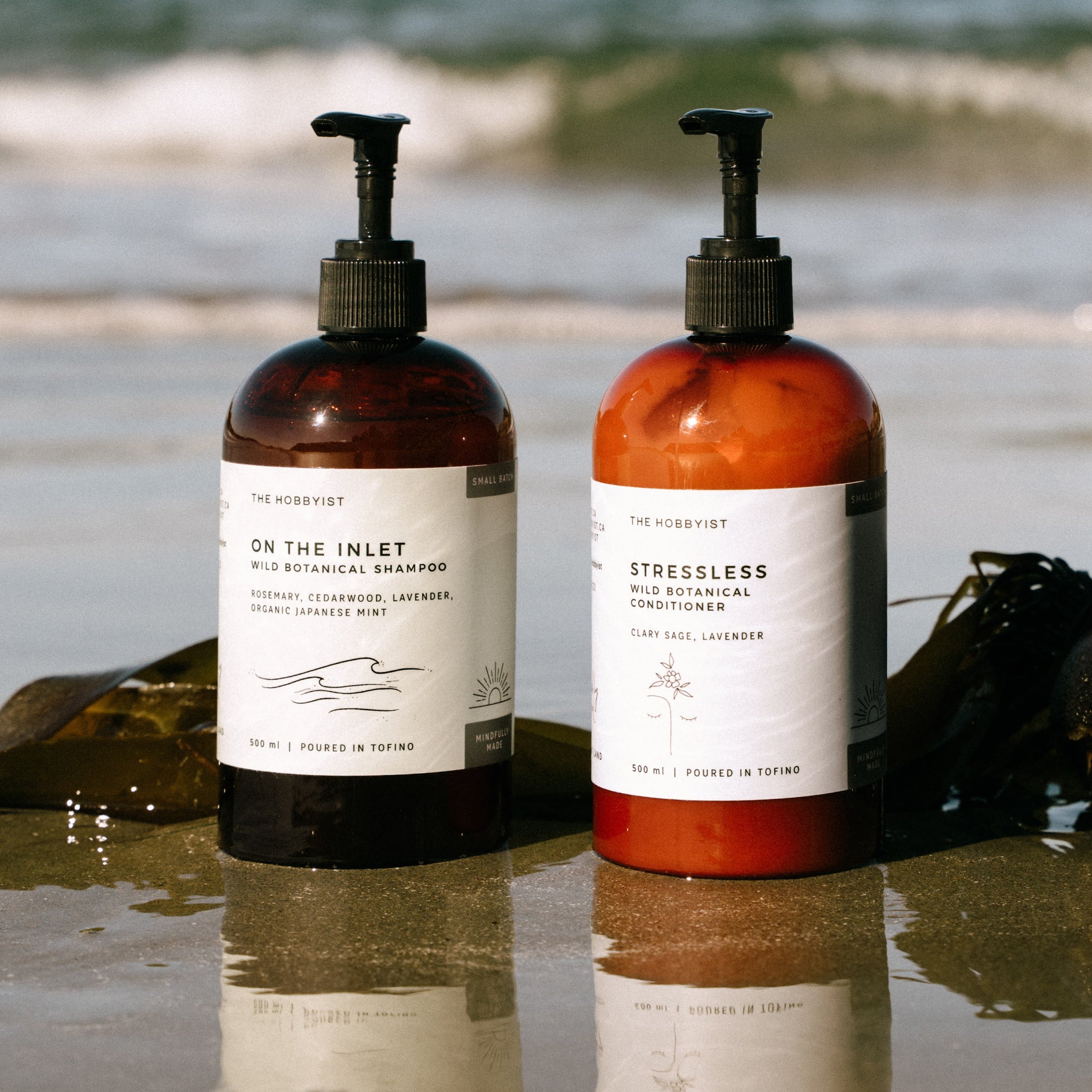 On the Inlet Shampoo | Botanical Hair Care Collection | 500 ml bottle