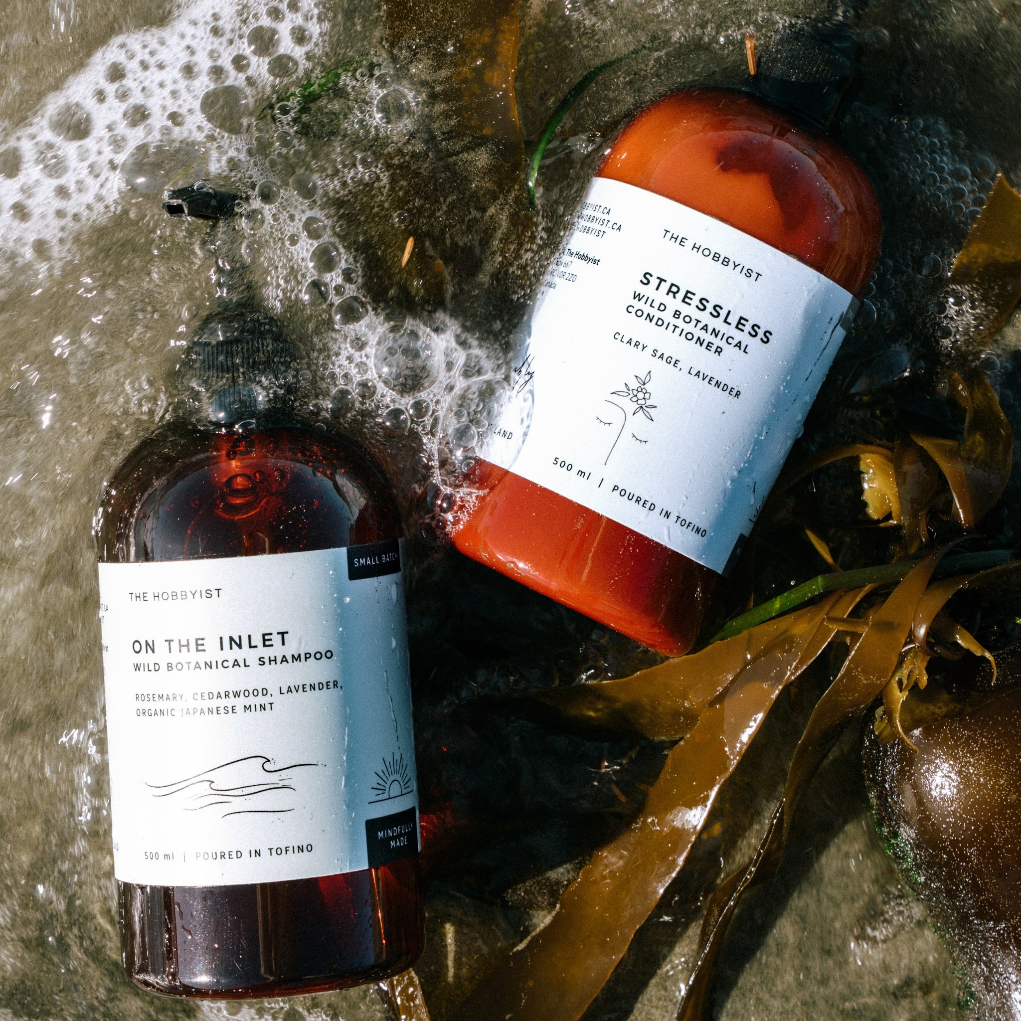 On the Inlet Shampoo | Botanical Hair Care Collection | 500 ml bottle