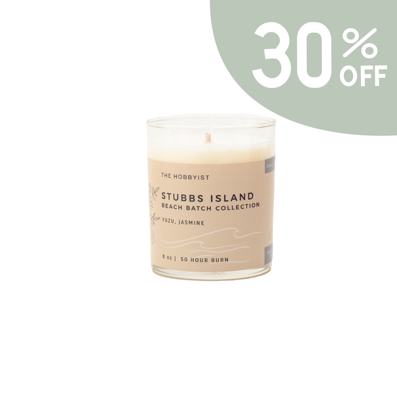 Stubbs Island | yuzu + jasmine | Beach Batch Candle