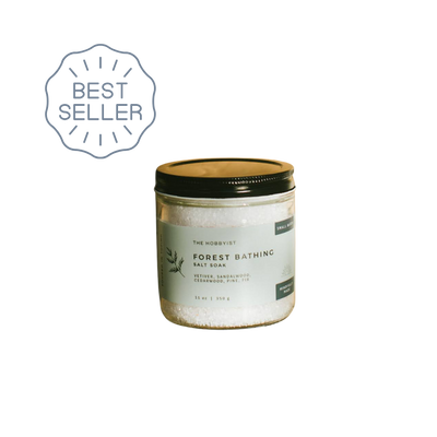 Forest Bathing | vetiver sandalwood cedarwood fir pine | Salt Soak