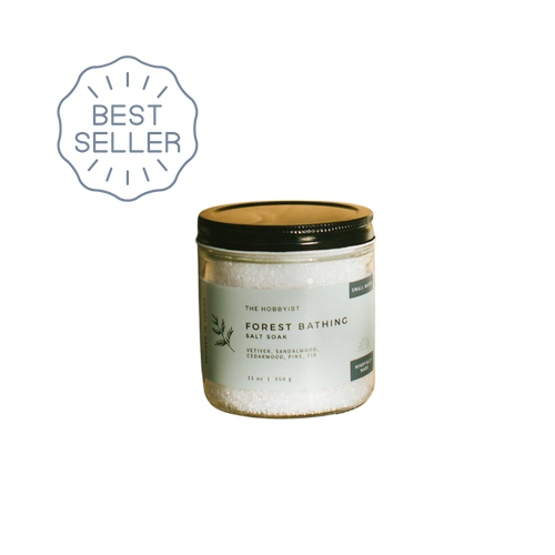 Forest Bathing | vetiver sandalwood cedarwood fir pine | Salt Soak