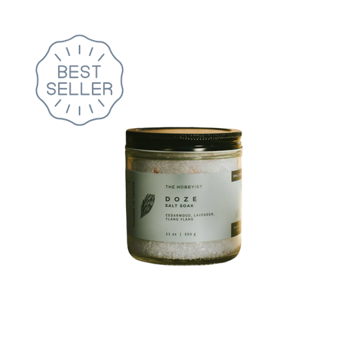 D O Z E | ylang-ylang lavender cedarwood | Salt Soak
