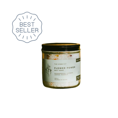Flower Power | rhododendron magnolia jasmine ylang-ylang rose geranium | Salt Soak