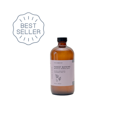 Forest Bathing | vetiver sandalwood cedarwood pine fir | Botanical Bubble Bath