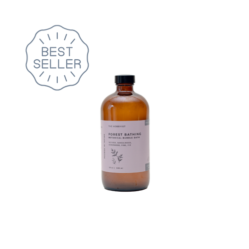 Forest Bathing | vetiver sandalwood cedarwood pine fir | Botanical Bubble Bath