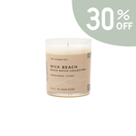 Wick Beach | sandalwood + citrus | Beach Batch Candle