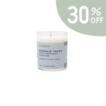 Mermaid Tales | bergamot leather honey | PNW Candle