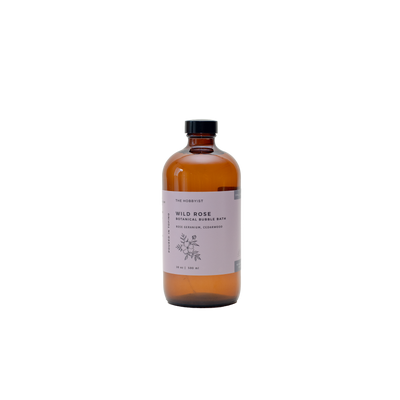 Product photo of the Wild Rose Bubble Bath from our Botanical Bubble Bath Collection