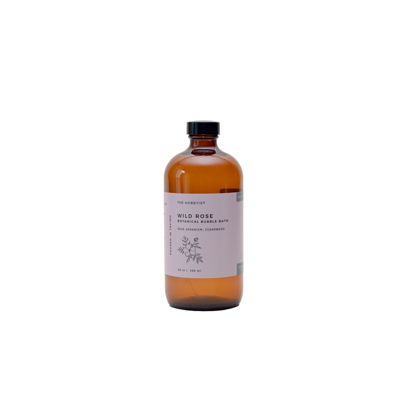 Product photo of the Wild Rose Bubble Bath from our Botanical Bubble Bath Collection