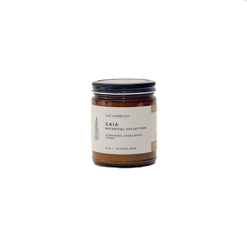 Product photo of the Gaia Candle from our Botanical Candle Collection
