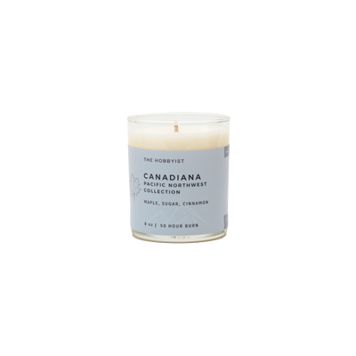 Product photo of the Canadiana Candle from our Pacific North-West Collection