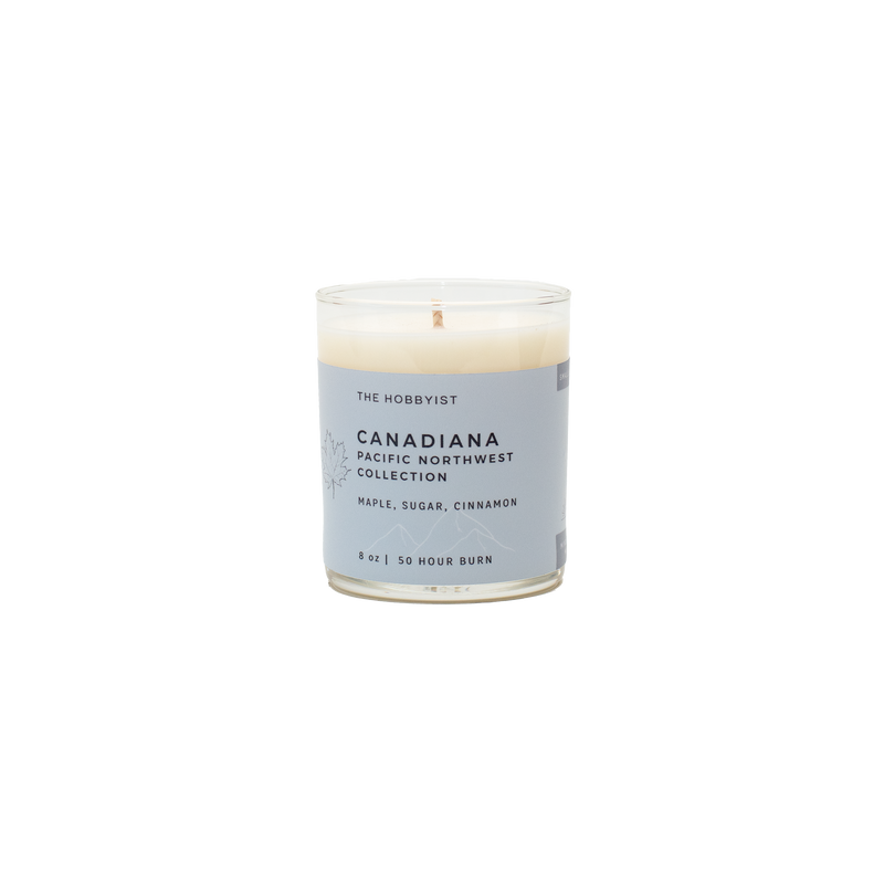 Product photo of the Canadiana Candle from our Pacific North-West Collection