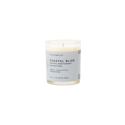 Product photo of the Coastal Bliss Candle from our Pacific North-West Collection