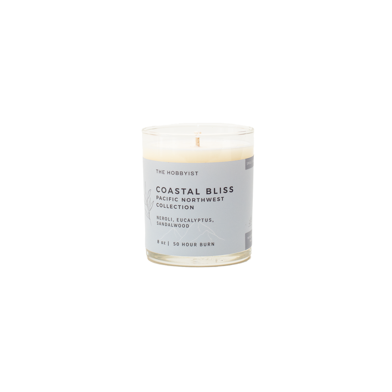 Product photo of the Coastal Bliss Candle from our Pacific North-West Collection