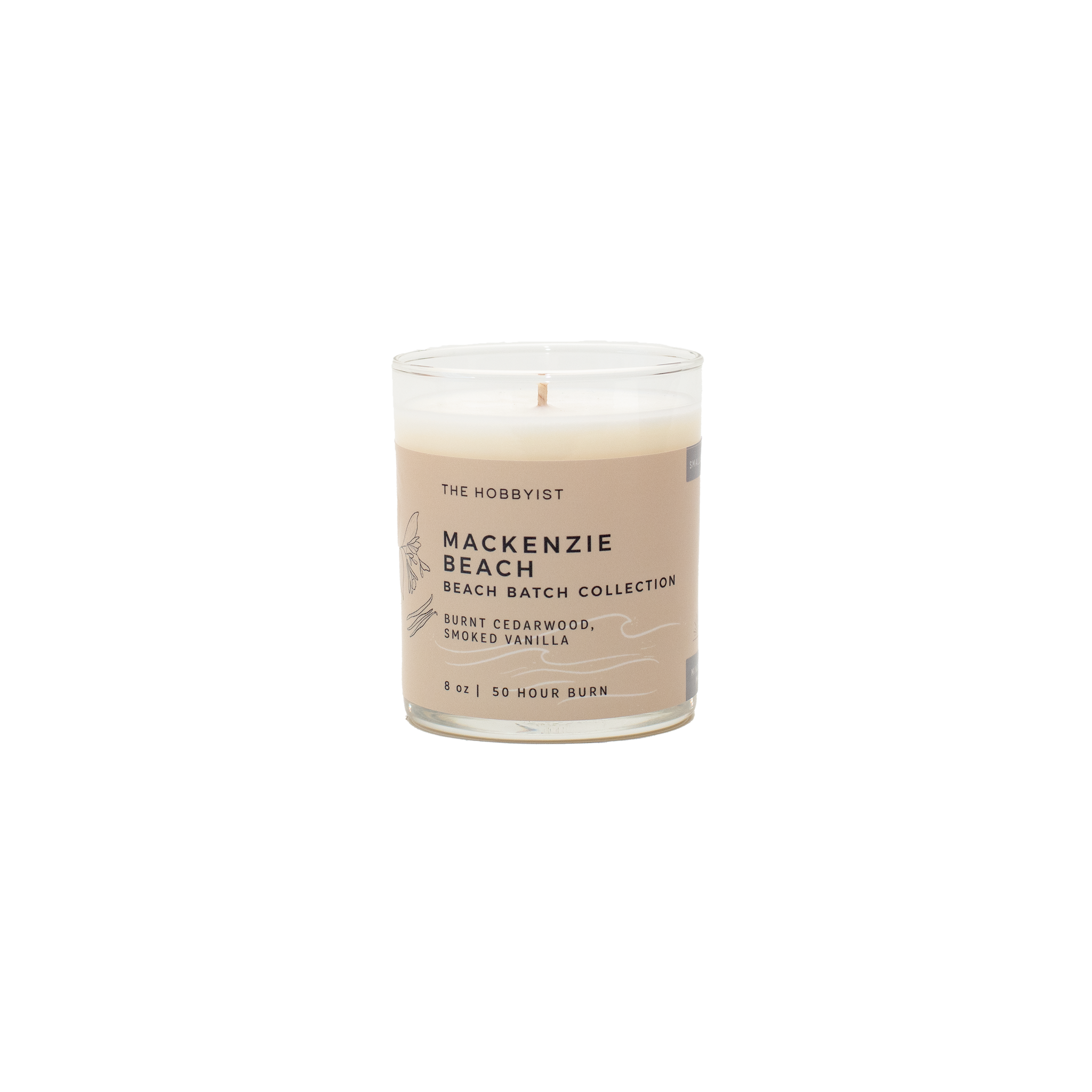 Product photo of the Mackenzie Beach Candle from our Beach Batch Collection