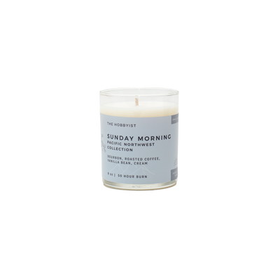 Product photo of the Sunday Morning Candle from our Pacific North-West Collection