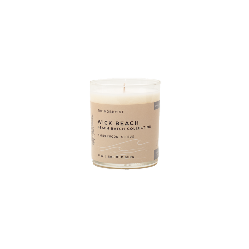 Product photo of the Wick Beach Candle from our Beach Batch Collection