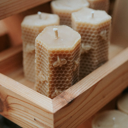 Beehive Candle | Organic Beeswax Candle Collection