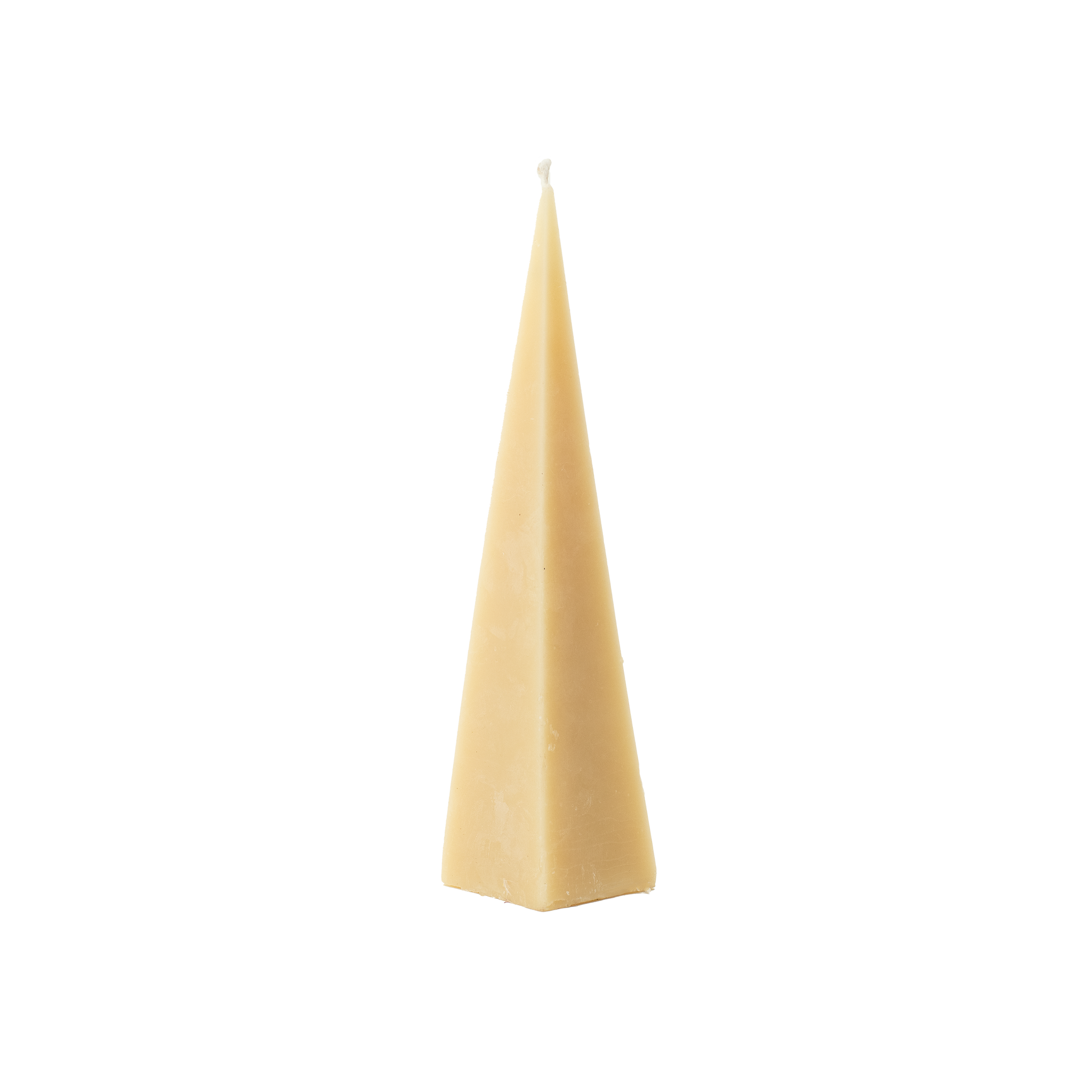 Product photo of the Small Pyramid from our Beeswax Candle Collection